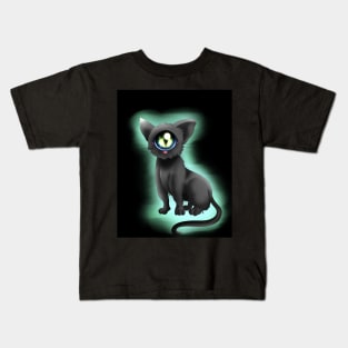 What a weird cat Kids T-Shirt